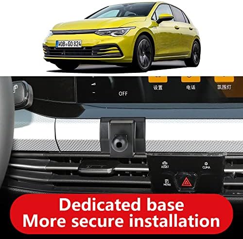 LUNQIN Autós Telefon tartó 2022-2023 Golf GTI R Automatikus Tartozékok Navigáció Tartó lakberendezés Mobil mobiltelefon-Hegy