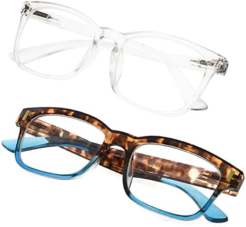 Reducblu Save 15% Nagy Olvasó Szemüveg a Nők Csomag Stílusos Design Világos Keret +1.0