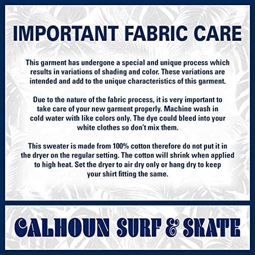 Calhoun NHL Surf & Mens Rája Kristály Nyakkendő Festék Hosszú Ujjú Pamut Póló – A Naplemente Gyűjtemény
