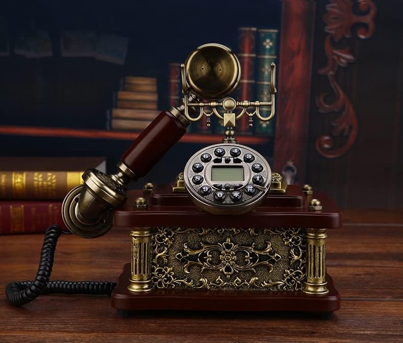 TREXD Klasszikus Antik Telefon Divat Vintage Telefon Vezetékes Telefon