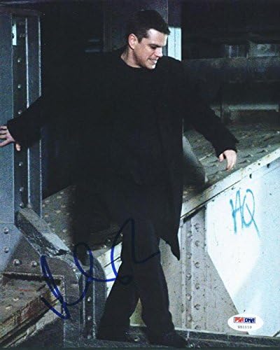 Matt Damon, a Bourne-rejtély Aláírt Hiteles 8X10 Fotó PSA/DNS U51110