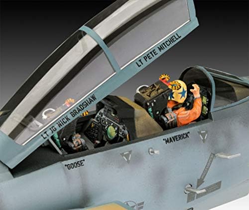 Revell 03865 Maverick F-14A Tomcat Top Gun 1:48 Skála Unbuilt/Festetlen Műanyag Modell Készlet