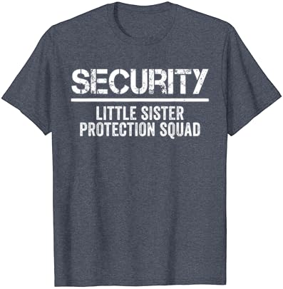Biztonsági Kis Húgom Védelmi Osztag A Nagy Testvér Szülinapi Póló
