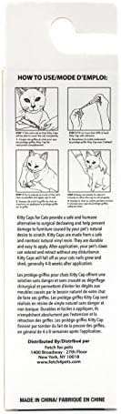 Kitty Caps Köröm Sapka a Macskák, | Forró Lila & Hot Pink, 40 Szám, X-Kicsi - 24 Csomag | Biztonságos, Elegáns & Humánus Alternatíva Declawing