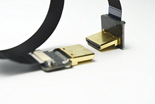 Állandó Fekete 50CM FPV HDMI Kábel HDMI Szabvány Férfi Interfész Szabvány HDMI Férfi Felület 90 Fokos PIROS BMCC FS7 C300