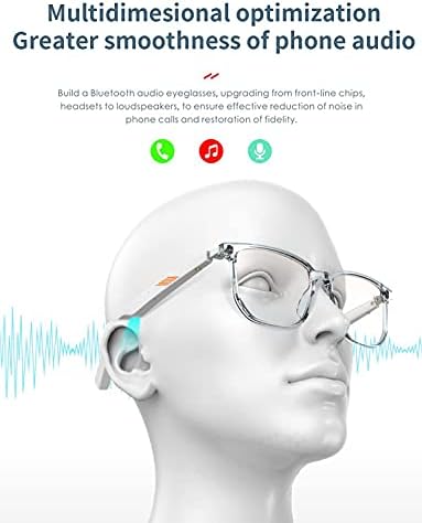WGP Szemüveg Bluetooth Smart Audio Szemüveg Mikrofon, Anti-Kék Fény Lencse Nyitva fülhallgató Hangszóró Bluetooth-Kapcsolattal