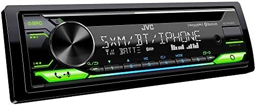 JVC KD-T910BTS - CD Receiver w/Bluetooth, USB, Alexa + Tartalmazza SirusXM SXV300 Műholdas Rádió Tuner