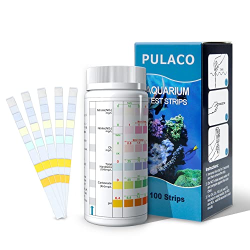 PULACO Akvárium akvárium tesztcsíkok (6, 1)100 Számít az is, hogy a Friss Víz, Só Víz