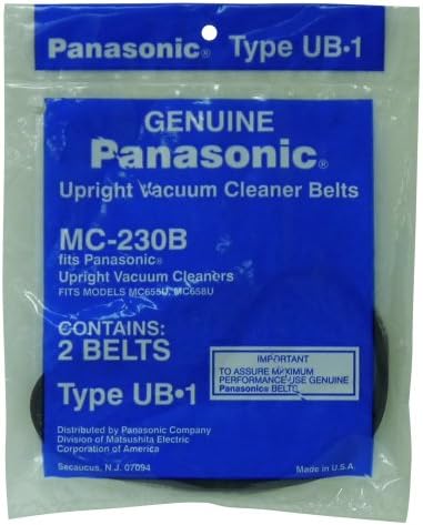 Panasonic MC-290B 2-Pack Típus UB-6 Egyenes Vákuum Öv