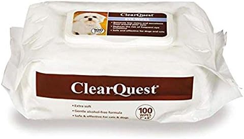 ClearQuest Szem Törlőkendő, 100-Pack