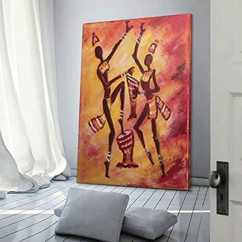 Afrikai Dobok, Táncol, Etnikai Jellemzők, Vallási Festmények, Művészeti Plakátok Wall Art Festmények Vászon Fali Dekoráció lakberendezés