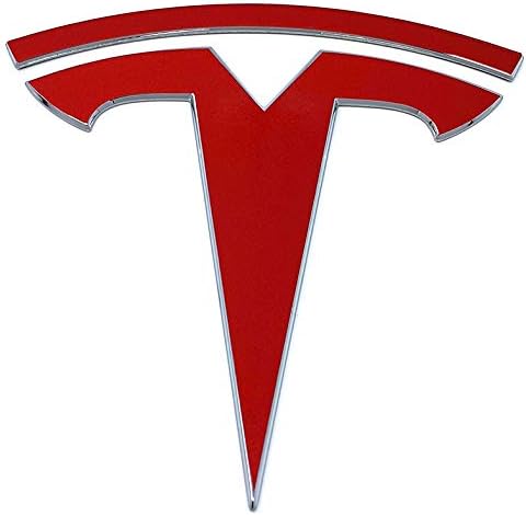 Egyéni Vágott Grafikus Logó Matrica Pakolás a Tesla Model 3-mal (Fényes Piros)