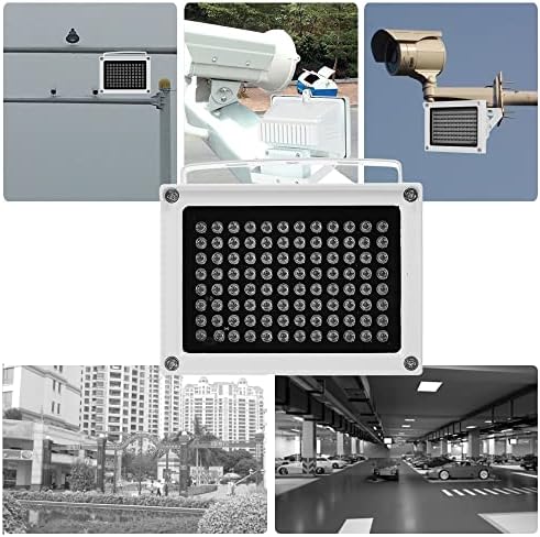 Splenssy 96 Led IR Megvilágító Tömb Infravörös Lámpa éjjellátó Kültéri Vízálló CCTV Biztonsági Kamera