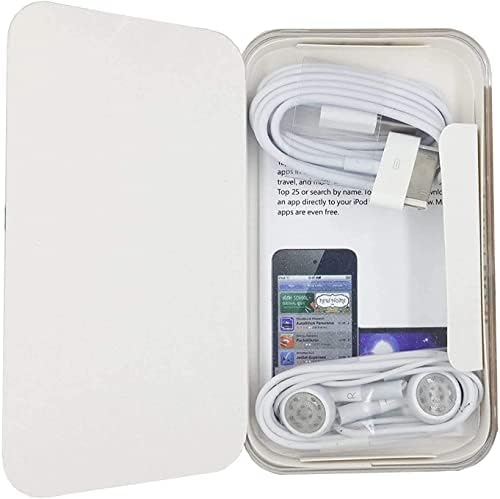 Mosiwe Doboz Csomagolás +képernyővédő fólia Eredeti Zene Lejátszó iPod Touch 4. Generációs Touch (8GB-Fekete)