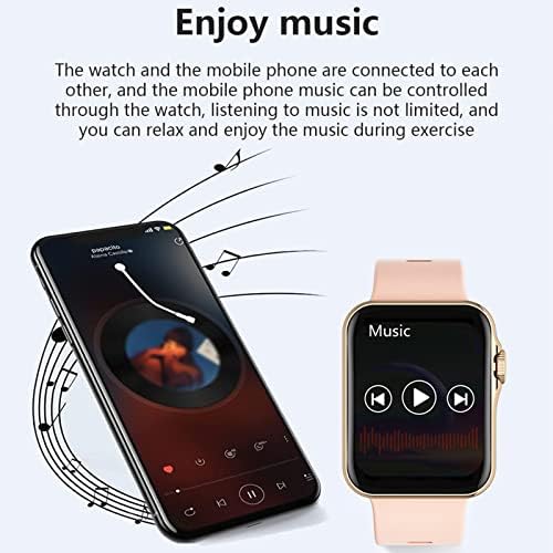 Delarsy crrgs0 Intelligens Karóra az Android, iOS Phoneip68 Vízálló Smartwatch 171 Hüvelykes Képernyő Érintése Fitness Óra pulzusmérő
