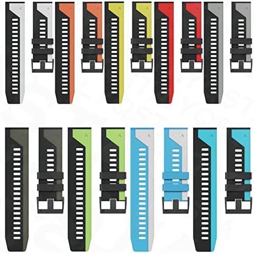 KAVJU 22 26mm Quickfit Watchband Szíj, A Garmin Fenix 6 6X 5X Pro 5 Plusz 3HR 935 945 S60 Smartwatch Zenekar Szilikon Karkötő