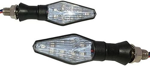 MotorToGo Fekete Szekvenciális Lámpa irányjelző Lámpák LED-es irányjelző Index Mutatók Kompatibilis a 2014-es BMW S1000RR