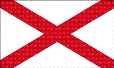 1 X Alabamai Állami Zászló 3x5 3 x 5 ÚJ Kültéri Zászló
