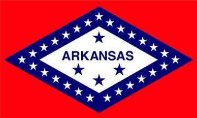 Az Arkansas-i Zászló 3x5 3 x 5 Nagy Banner
