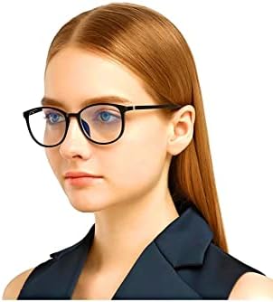 Ambe Kék Fény Blokkoló tiszta Unisex szemüveg Tökéletes Számítógép/Mobil véd a káros sugarak UV400