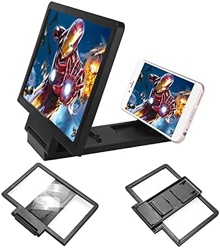 LXXSH Mobiltelefon, a Képernyő Nagyító 3D Videó Képernyő Erősítő Állvány, Konzol Film, Játék, Összecsukható Nagyító Telefon