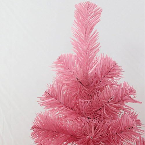 Karácsonyi Dísz Amosfun 60cm Mesterséges karácsonyfa Műanyag Tartót Bázis Karácsonyra Haza Fél Decortaion (Rózsaszín)